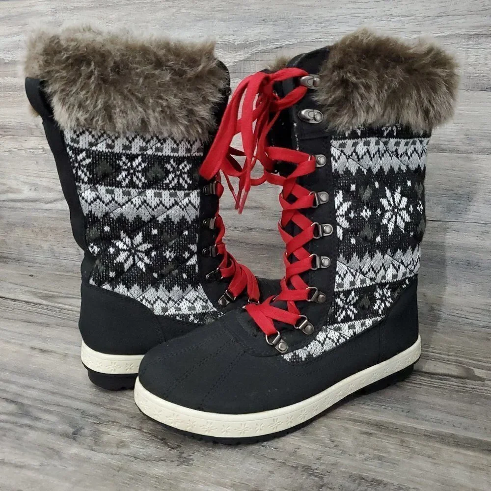 JustFab black white